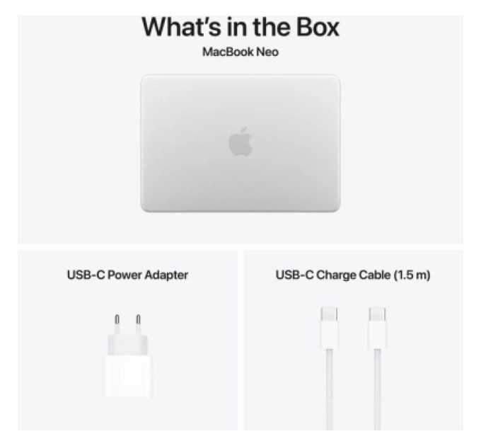 Apple Ноутбук Apple MacBook Neo A3404 (MHFC4UA/A)