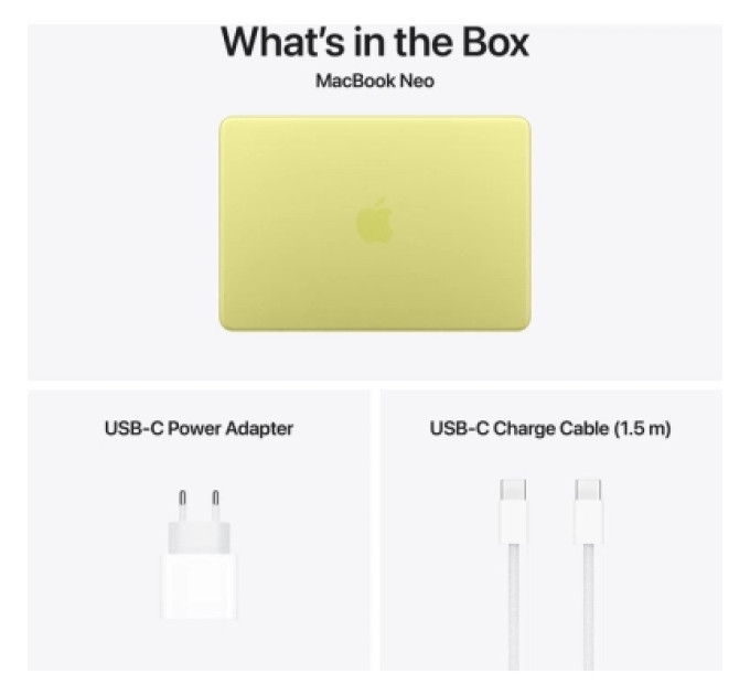 Apple Ноутбук Apple MacBook Neo A3404 (MHFD4UA/A)