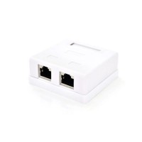 Комп'ютерна розетка RJ45x2 FTP, 8P8C, cat.5 Ritar (StR-FTP/8P8CRJ45-2 / 01994)