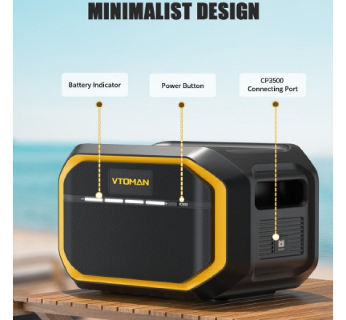 Додаткова батарея для зарядної станції Vtoman PB-81 1548Wh (FlashSpeed 1500 Battery)