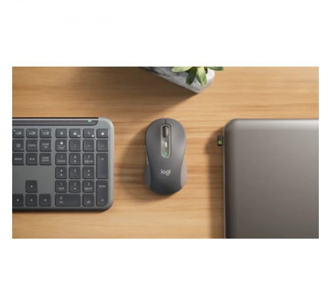 Logitech Комплект Logitech Signature Slim MK950 for Business Wireless/Bluetooth UA Graphite (920-012508)