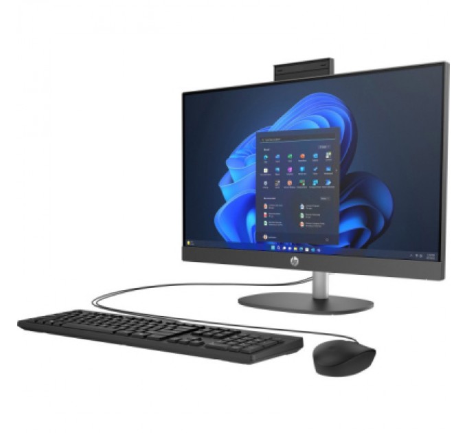 Комп'ютер HP ProOne 240 G10 AiO / Ultra7 155U, 32, 512, Cam, WiFi, K&M, HAS, W11Pro (A54YZET)