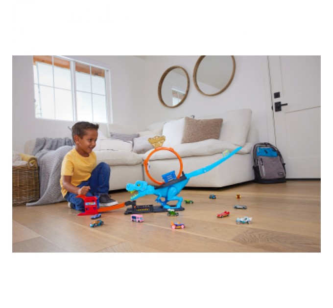 Автотрек Hot Wheels Полювання Ті-Рекса (HKX42)