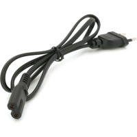 Кабель живлення C7 0.8m 0.5mm2 black Voltronic (PC-184CEE7/16-C7-CCA-1,0)