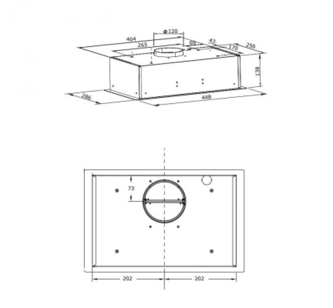 Витяжка кухонна Hansa OMP4211BH