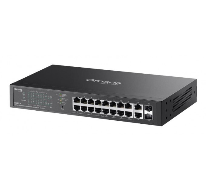 20-портовий гігабітний комутатор, ES220GP TP-LINK