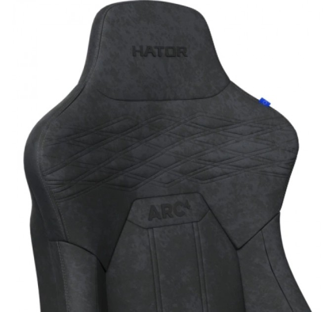 Крісло ігрове Hator Arc 4 XXL Velour Black (HTC4440XXL)