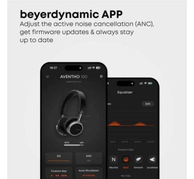 Навушники Beyerdynamic Aventho 100 Black (531746)