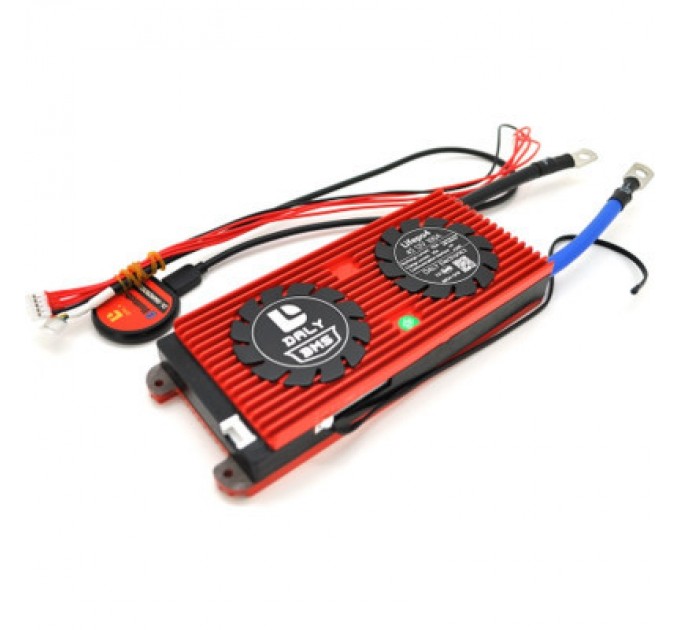 BMS контроллер DaLy LiFePO4 12V 4S 100A (MDL4S-100A)