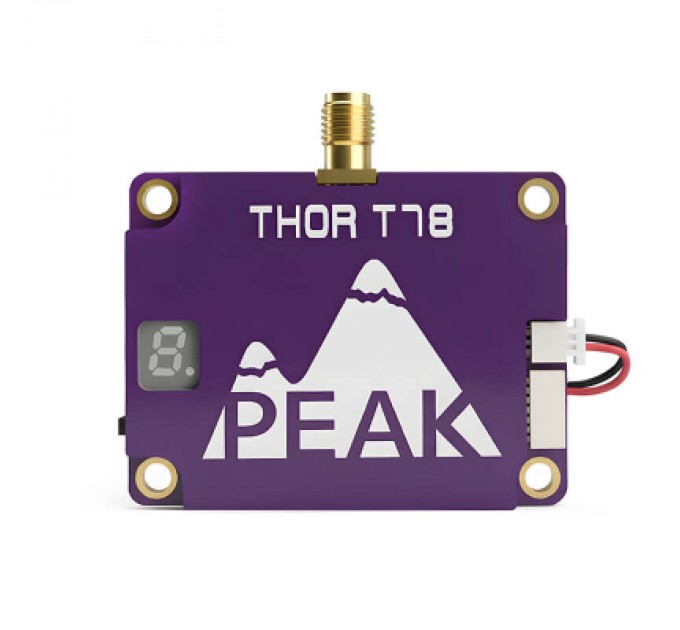Відеопередавач (VTX) Peakfpv THOR T78 3W 7.2-8G упаковка 40 шт. (T78BOX40)