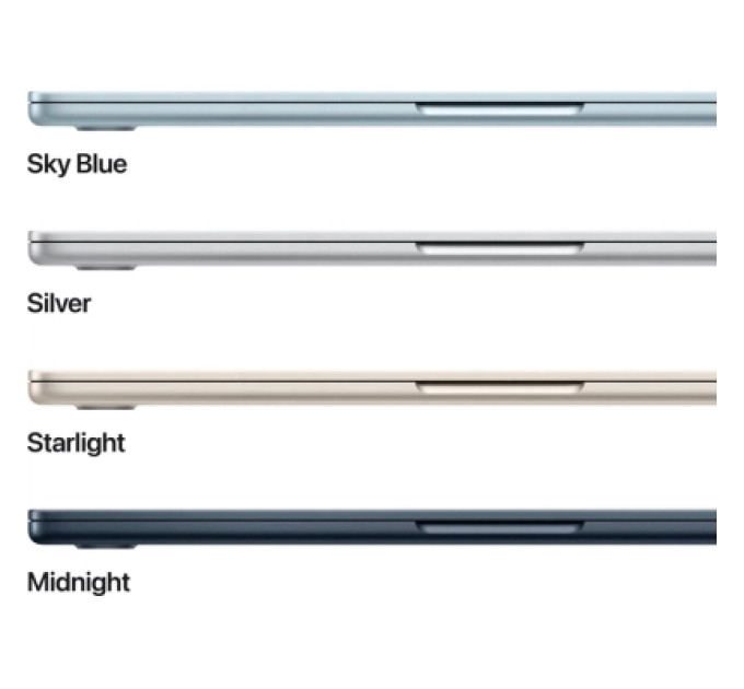 Apple Ноутбук Apple MacBook Air 13 M5 A3449 Midnight (MDHG4UA/A)