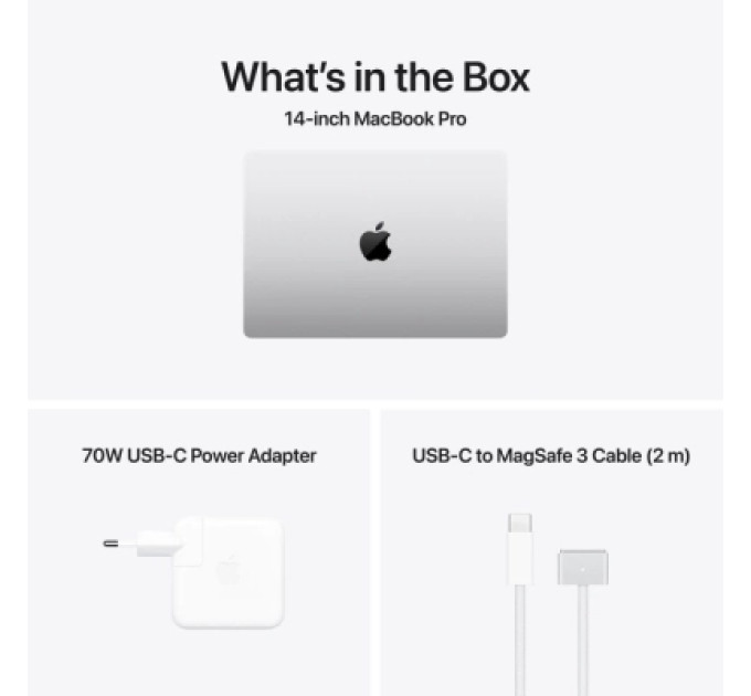 Apple Ноутбук Apple MacBook Pro 14 A3426 M5 Pro Silver (MJLV4UA/A)