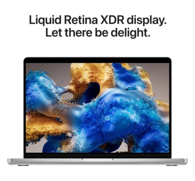 Apple Ноутбук Apple MacBook Pro 14 A3426 M5 Pro Silver (MJLV4UA/A)