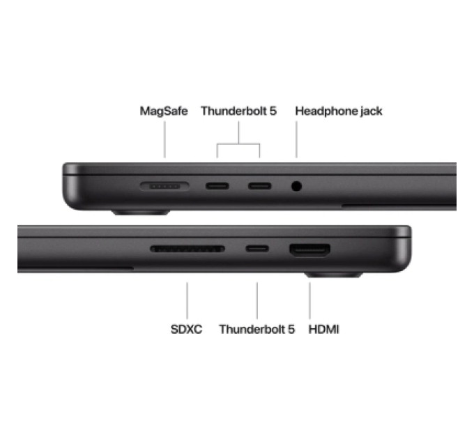Apple Ноутбук Apple MacBook Pro 16 A3428 M5 Pro Space Black (MGEA4UA/A)