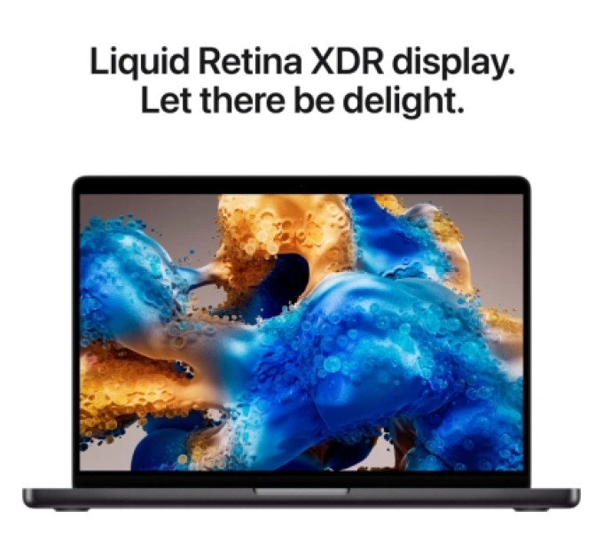 Apple Ноутбук Apple MacBook Pro 14 A3426 M5 Pro Space Black (MGDT4UA/A)