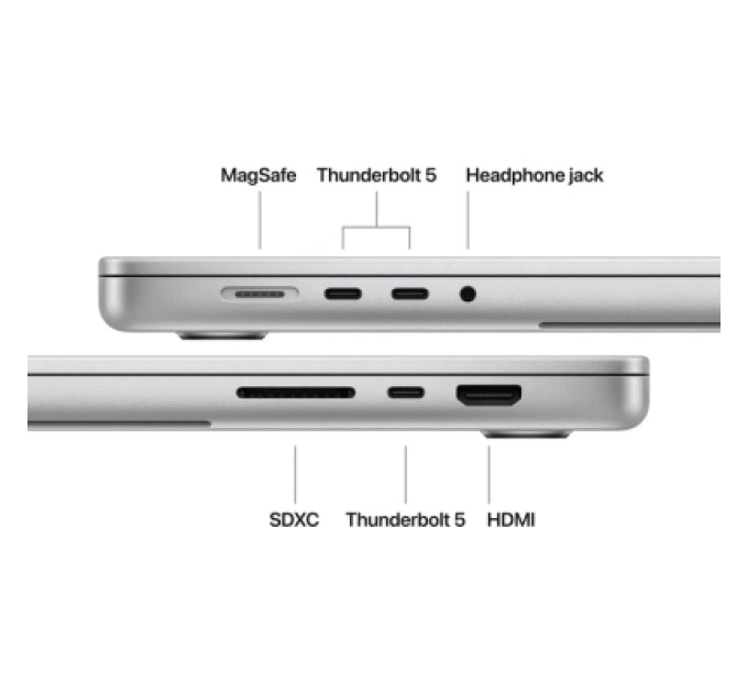 Apple Ноутбук Apple MacBook Pro 16 A3429 M5 Max Silver (MGE74UA/A)