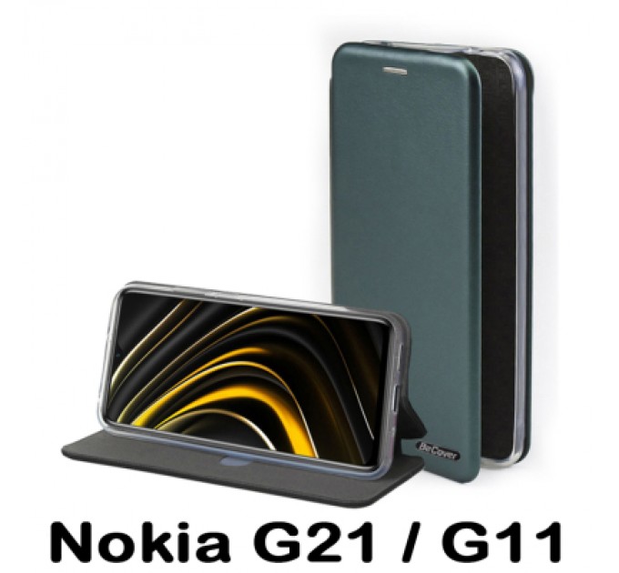 Чохол до мобільного телефона BeCover Exclusive Nokia G21 / G11 Dark Green (707916)
