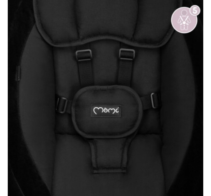 Крісло-гойдалка MoMi Kenani Onyx Black (BULE00038)