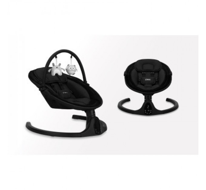 Крісло-гойдалка MoMi Kenani Onyx Black (BULE00038)