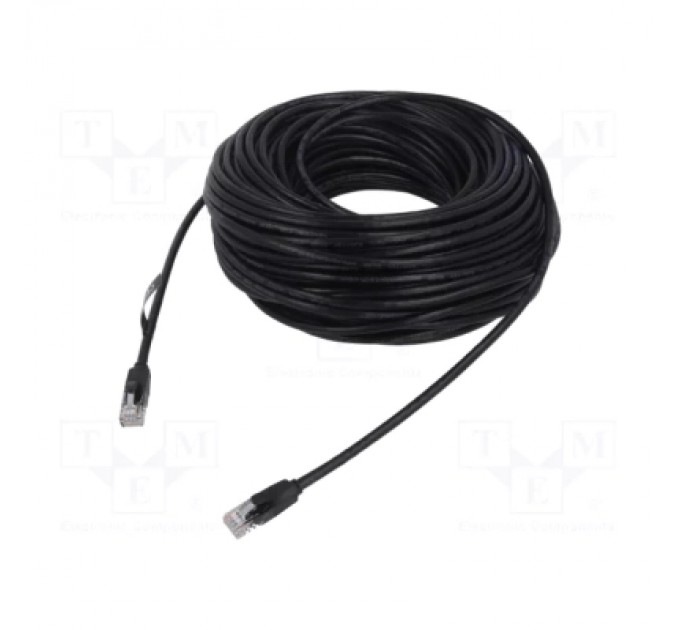 Патч-корд Cat.6 UTP Patch Cable 15M Black VENTION (IBEBN)