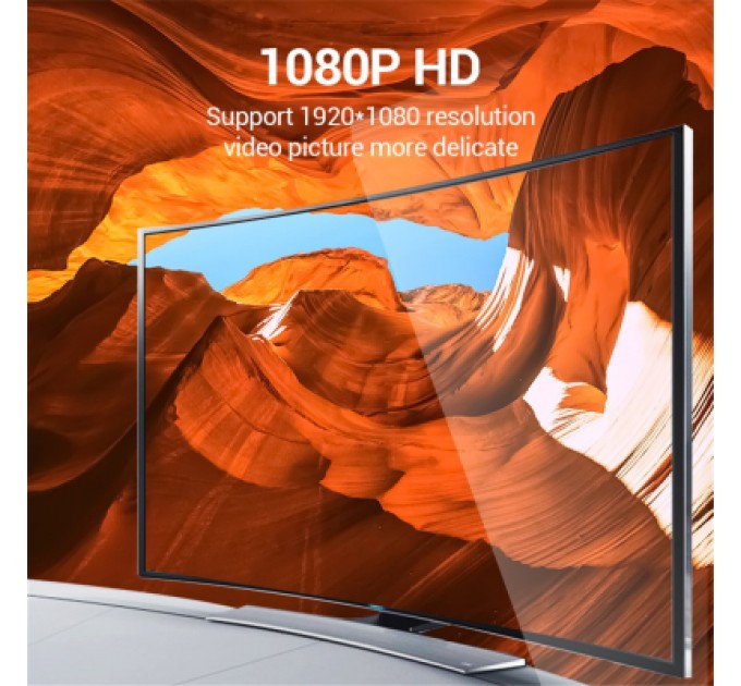 Патч-корд Cat.6 SFTP Extension Patch Cable 2M Black VENTION (IBLBH)