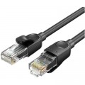 Патч-корд LSZH Cat6 UTP Ethernet Patch Cable 3M Black VENTION (IBNBI)