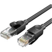 Патч-корд LSZH Cat6 UTP Ethernet Patch Cable 3M Black VENTION (IBNBI)