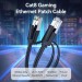 Патч-корд Cat8 SFTP Patch Cable 1M Black VENTION (IKKBF)