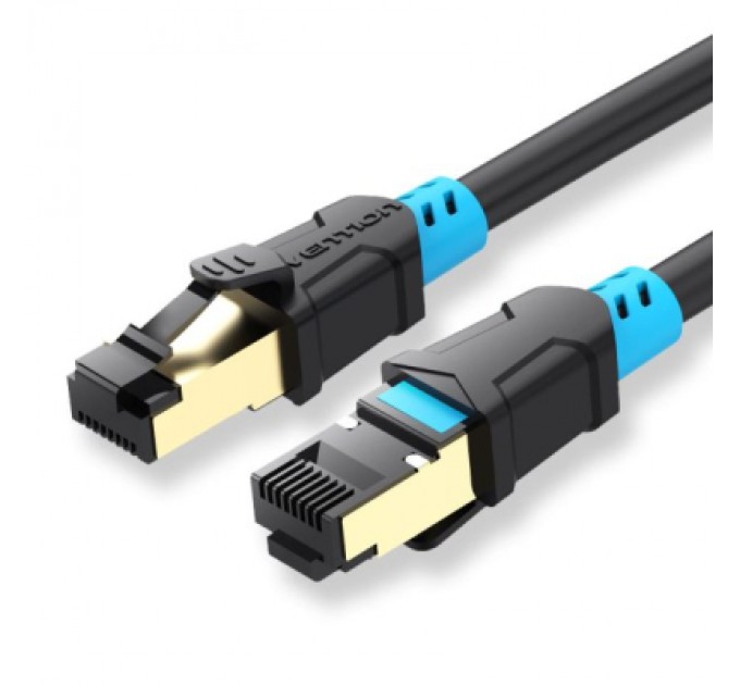 Патч-корд Cat.6 SFTP Patch Cable 30M Black VENTION (VAP-A06-B3000)