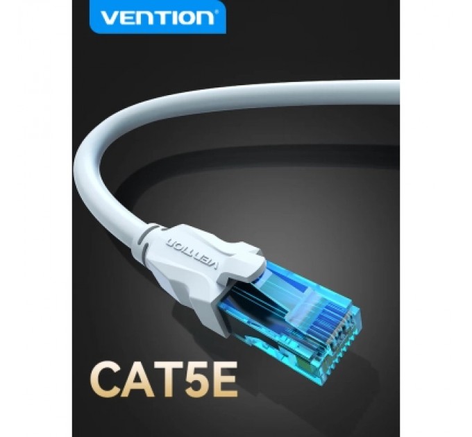 Патч-корд Cat.5E UTP Patch Cable 3M Blue VENTION (VAP-A10-S300)