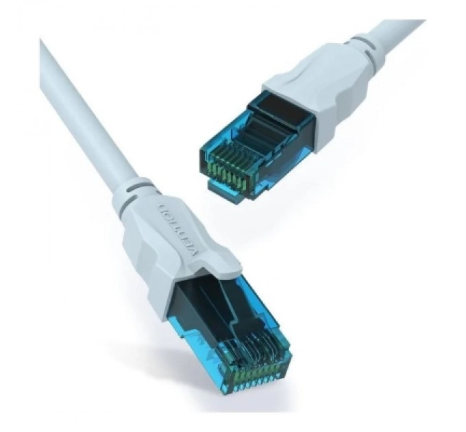 Патч-корд Cat.5E UTP Patch Cable 5M Blue VENTION (VAP-A10-S500)