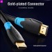 Кабель мультимедійний HDMI Cable 1.5M Black VENTION (AACBG)