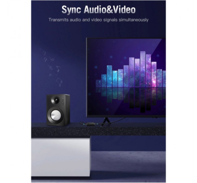 Кабель мультимедійний HDMI Cable 15M Black VENTION (AACBN)