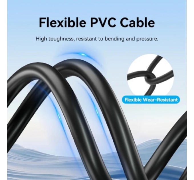 Кабель мультимедійний HDMI Cable 20M Black VENTION (AACBQ)