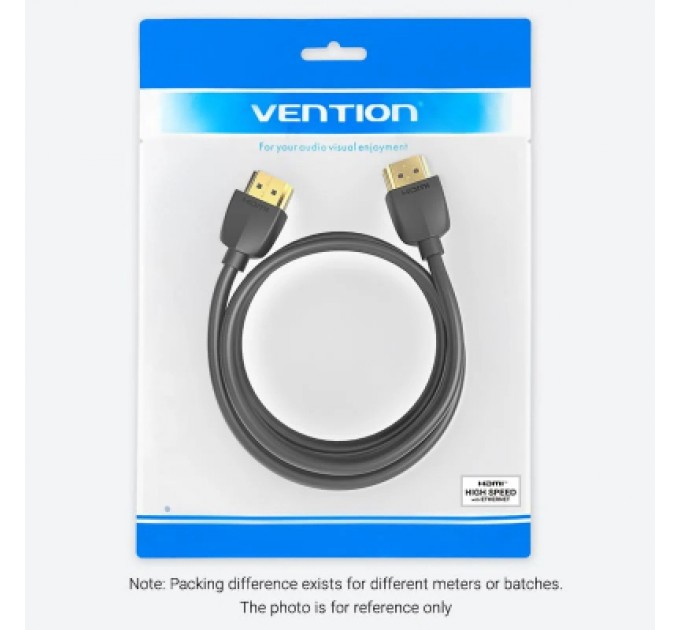 Кабель мультимедійний Portable HDMI Cable 3M Black VENTION (AAIBI)