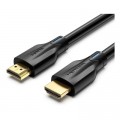 Кабель мультимедійний HDMI Male to Male 8K HD Cable 10M Black VENTION (AANBL)