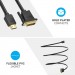Кабель мультимедійний HDMI to DVI Cable 2M Black VENTION (ABFBH)
