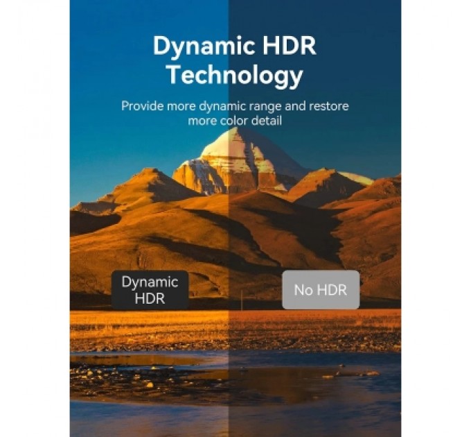 Кабель мультимедійний Cotton Braided HDMI-A Male to Male HD Cable 8K 1.5M Blue Aluminum Alloy Type VENTION (ALGLG)