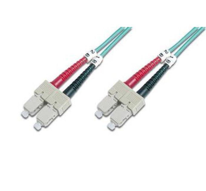 Digitus Оптичний патчкорд Digitus SC/UPC-SC/UPC, 50/125, MM, OM3, duplex, 3м (DK-2522-03/3)