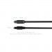 Кабель мультимедійний Optical Fiber Audio Cable 1.5M Black VENTION (BAEBG)