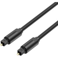 Кабель мультимедійний Optical Fiber Audio Cable 3M Black VENTION (BAEBI)