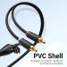 Кабель мультимедійний 2-Male to 2-Male RCA Cable 1.5M Black VENTION (BCMBG)