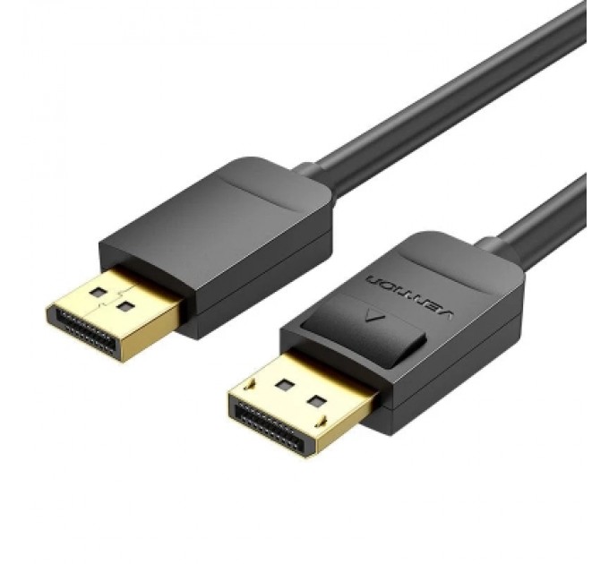 Кабель мультимедійний DP Cable 1.5M Black VENTION (HACBG)