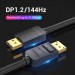 Кабель мультимедійний DP Cable 1.5M Black VENTION (HACBG)