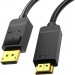 Кабель мультимедійний 4K DisplayPort to HDMI Cable 2M Black VENTION (HAGBH)