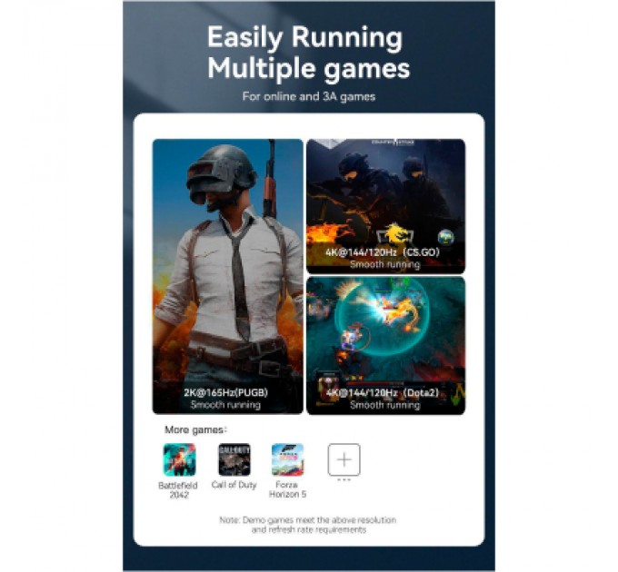 Кабель мультимедійний DP 1.4 Male to Male HD Cable 8K 1.5M Black VENTION (HCDBG)