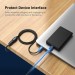 Дата кабель USB 3.0 A Male to A Female Extension Cable 0.5M black PVC Type VENTION (CBHBD)