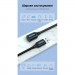 Дата кабель USB 3.0 A Male to A Female Extension Cable 3M black PVC Type VENTION (CBHBI)