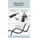 Дата кабель USB 2.0 Type-A Male to Type-A Female Active Extension Cable 20M Black VENTION (CBKBQ)