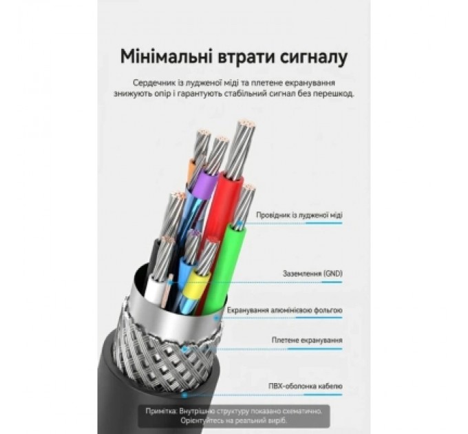 Дата кабель USB 2.0 Type-A Male to Type-A Female Active Extension Cable 20M Black VENTION (CBKBQ)
